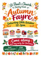 Autumn Fair – 24th October 12 – 3 pm
